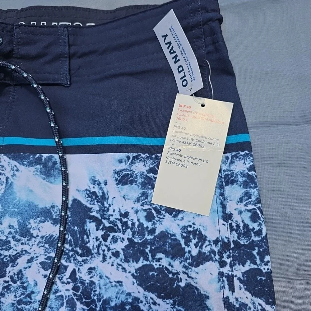 Nwt Old‎ Navy Swimming Shorts Men's 30 Board Surf Unlined MSRP $34.99